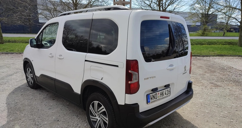 Peugeot Rifter cena 59900 przebieg: 170000, rok produkcji 2019 z Oleśnica małe 172